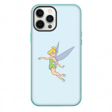 SkinnyDip Disney Phone Case For iPhone Samsung Galaxy Pixel OnePlus Vivo Xiaomi Asus Sony Motorola Nokia - Disney x Skinnydip Tinker Bell Fairy Blue Minimal Cute Poster