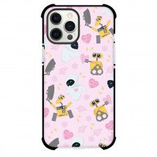 SkinnyDip Disney Phone Case For iPhone Samsung Galaxy Pixel OnePlus Vivo Xiaomi Asus Sony Motorola Nokia - Disney x Skinnydip Wall E Eve Pink Cute Robot Love Poster