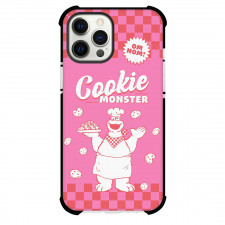SkinnyDip Sesame Street Phone Case For iPhone Samsung Galaxy Pixel OnePlus Vivo Xiaomi Asus Sony Motorola Nokia - Sesame Street x Skinnydip Cookie Monster Chef Cookies Pink Poster