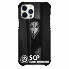 SCP Secret Laboratory Phone Case For iPhone Samsung Galaxy Pixel OnePlus Vivo Xiaomi Asus Sony Motorola Nokia - SCP-1471-A Peeking Through Door Creepy Poster