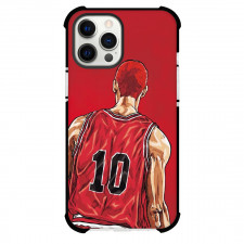 Slam Dunk Sakuragi Hanamichi Phone Case For iPhone Samsung Galaxy Pixel OnePlus Vivo Xiaomi Asus Sony Motorola Nokia - Sakuragi Hanamichi Showing Back of the Costume Player No.10