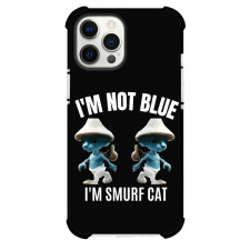 Smurf Cat Phone Case For iPhone Samsung Galaxy Pixel OnePlus Vivo Xiaomi Asus Sony Motorola Nokia - I'm Not Blue, I'm Smurf Cat Poster