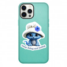 Smurf Cat Phone Case For iPhone Samsung Galaxy Pixel OnePlus Vivo Xiaomi Asus Sony Motorola Nokia - Keep Living and Loving Smurf Cute Cat