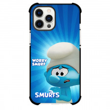 The Smurfs Worry Smurf Case For iPhone Samsung Galaxy Pixel OnePlus Vivo Xiaomi Asus Sony Motorola Nokia - Smurfs Movie 2025 Worry Smurf Poster