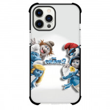 The Smurfs Case For iPhone Samsung Galaxy Pixel OnePlus Vivo Xiaomi Asus Sony Motorola Nokia - Border Layout Minimalist Poster
