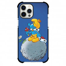 The Smurfs Brainy Smurf Case For iPhone Samsung Galaxy Pixel OnePlus Vivo Xiaomi Asus Sony Motorola Nokia - Brainy Prince Holding Mushroom