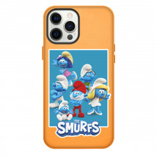 The Smurfs Phone Case For iPhone Samsung Galaxy Pixel OnePlus Vivo Xiaomi Asus Sony Motorola Nokia - The Smurfs Heads To Nickelodeon And Paramount Animation Sticker
