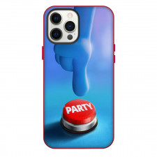 The Smurfs Phone Case For iPhone Samsung Galaxy Pixel OnePlus Vivo Xiaomi Asus Sony Motorola Nokia - The Smurfs Party Button Poster