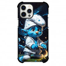 The Smurfs Case For iPhone Samsung Galaxy Pixel OnePlus Vivo Xiaomi Asus Sony Motorola Nokia - Smurfette 3D Animated Chibi Art