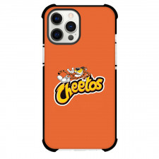 Cheetos Phone Case For iPhone and Samsung Galaxy Devices - Cheetos Mascot Logo On Orange Background
