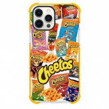 Cheetos Phone Case For iPhone Samsung Galaxy Pixel OnePlus Vivo Xiaomi Asus Sony Motorola Nokia - Cheetos Mania Collage Logo