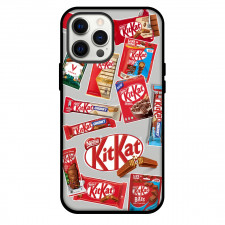 KitKat Phone Case For iPhone Samsung Galaxy Pixel OnePlus Vivo Xiaomi Asus Sony Motorola Nokia - KitKat Mania Collage Logo