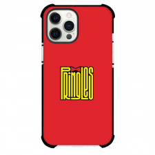 Pringles Phone Case For iPhone and Samsung Galaxy Devices - Pringles Lettering Series On Red Background