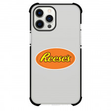 Reese Phone Case For iPhone and Samsung Galaxy Devices - Reese Logo 2015-Present On Orange Background