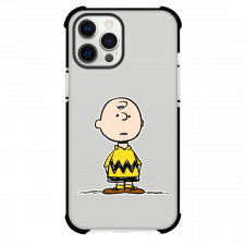 Snoopy Charlie Phone Case For iPhone and Samsung Galaxy Devices - Charlie Sticker Portrait