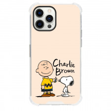 Snoopy Phone Case For iPhone and Samsung Galaxy Devices - Charlie And Snoopy Giving Pencil