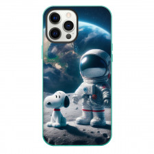 Snoopy Phone Case For iPhone and Samsung Galaxy Devices - With Astronaut