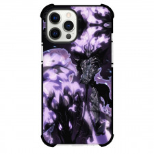Solo Leveling Ashborn For iPhone Samsung Galaxy Pixel OnePlus Vivo Xiaomi Asus Sony Motorola Nokia - Ashborn Riding Horse Illustration