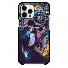 Solo Leveling Sung Jinwoo For iPhone Samsung Galaxy Pixel OnePlus Vivo Xiaomi Asus Sony Motorola Nokia - Sung Jinwoo Portrait City Background