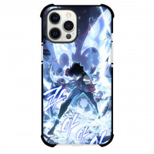 Solo Leveling Sung Jinwoo For iPhone Samsung Galaxy Pixel OnePlus Vivo Xiaomi Asus Sony Motorola Nokia - Sung Jinwoo Punching Illustration