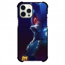 Sonic The Hedgehog Metal Sonic Phone Case For iPhone and Samsung Galaxy Devices - Metal Sonic Side Portrait