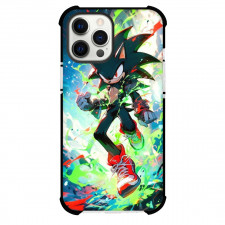 Sonic The Hedgehog Shadow The Hedgehog Phone Case For iPhone and Samsung Galaxy Devices - Shadow The Hedgehog Anime Style Art