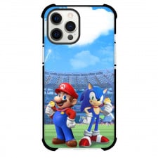 Sonic The Hedgehog Phone Case For iPhone and Samsung Galaxy Devices - Sonic and Mario Crossover