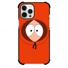 South Park Kenny McCormick Phone Case For iPhone and Samsung Galaxy Devices - Kenny McCormick Face Red Background