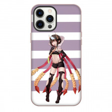 So I Am A Spider So What Ariel Phone Case For iPhone Samsung Galaxy Pixel OnePlus Vivo Xiaomi Asus Sony Motorola Nokia - Ariel Standing On Purple White Background