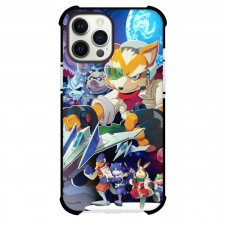 Star Fox Phone Case For iPhone Samsung Galaxy Pixel OnePlus Vivo Xiaomi Asus Sony Motorola Nokia - Character Fierce Running Poster