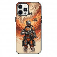 Starfield Phone Case For iPhone Samsung Galaxy Pixel OnePlus Vivo Xiaomi Asus Sony Motorola Nokia - Starfield Holding Gun Portrait Series Poster