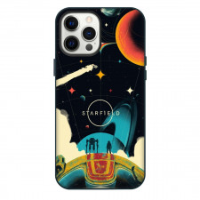 Starfield Phone Case For iPhone Samsung Galaxy Pixel OnePlus Vivo Xiaomi Asus Sony Motorola Nokia - Starfield Space Silhouette Comic Art Poster