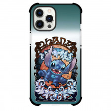 Lilo & Stitch Phone Case For iPhone and Samsung Galaxy Devices - Stitch Smiling Poster Illustration