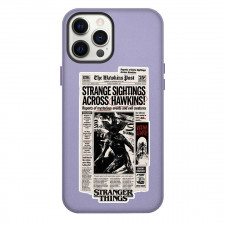 Stranger Things Phone Case For iPhone Samsung Galaxy Pixel OnePlus Vivo Xiaomi Asus Sony Motorola Nokia - Stranger Things Across Hawkins Newspaper Sticker