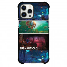 Subnautica Phone Case For iPhone Samsung Galaxy Pixel OnePlus Vivo Xiaomi Asus Sony Motorola Nokia - Subnautica 2 Seascape Collage Poster