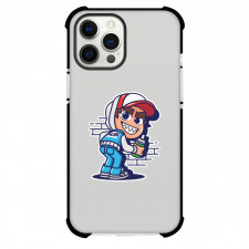 Subway Surfers Jake Phone Case For iPhone Samsung Galaxy Pixel OnePlus Vivo Xiaomi Asus Sony Motorola Nokia - Subway Surfers Jake Looking Back Cartoon Art Sticker