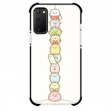 Sumikko Gurashi Phone Case For iPhone Samsung Galaxy Pixel OnePlus Vivo Xiaomi Asus Sony Motorola Nokia - Sumikko Gurashi Characters In The Corner On Cream Background