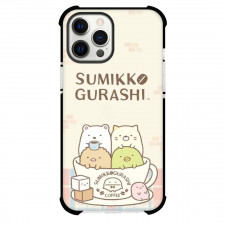 Sumikko Gurashi Phone Case For iPhone Samsung Galaxy Pixel OnePlus Vivo Xiaomi Asus Sony Motorola Nokia - Sumikko Gurashi In Coffee Cup On Cream Background