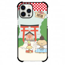 Sumikko Gurashi Phone Case For iPhone Samsung Galaxy Pixel OnePlus Vivo Xiaomi Asus Sony Motorola Nokia - Sumikko Gurashi New Year On Shrine Background