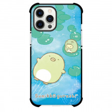 Sumikko Gurashi Penguin Phone Case For iPhone Samsung Galaxy Pixel OnePlus Vivo Xiaomi Asus Sony Motorola Nokia - Penguin Swimming Poster