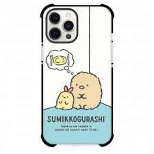 Sumikko Gurashi Tonkatsu Ebi Fry No Shippo Phone Case For iPhone Samsung Galaxy Pixel OnePlus Vivo Xiaomi Asus Sony Motorola Nokia - Sumikko Gurashi Tonkatsu Ebi Fry No Shippo There In The Corner