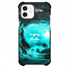 Surfing Billabong Phone Case For iPhone Samsung Galaxy Pixel OnePlus Vivo Xiaomi Asus Sony Motorola Nokia - Surfing Billabong Logo On Blue Wave Background