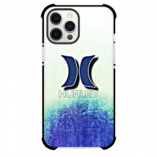 Surfing Hurley Phone Case For iPhone Samsung Galaxy Pixel OnePlus Vivo Xiaomi Asus Sony Motorola Nokia - Surfing Hurley Logo On Grunge Background