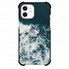 Surfing Phone Case For iPhone Samsung Galaxy Pixel OnePlus Vivo Xiaomi Asus Sony Motorola Nokia - Surfing Person Surfing On Sea Waves Poster