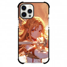 Sword Art Online Asuna Phone Case For iPhone Samsung Galaxy Pixel OnePlus Vivo Xiaomi Asus Sony Motorola Nokia - Asuna Holding Sword Portrait
