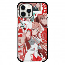 Sword Art Online Asuna Phone Case For iPhone Samsung Galaxy Pixel OnePlus Vivo Xiaomi Asus Sony Motorola Nokia - Asuna Red Art Wallpaper