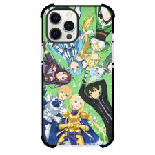 Sword Art Online Phone Case For iPhone Samsung Galaxy Pixel OnePlus Vivo Xiaomi Asus Sony Motorola Nokia - Characters Laying On Field Looking Up