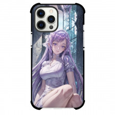 Sword Art Online Quinella Phone Case For iPhone Samsung Galaxy Pixel OnePlus Vivo Xiaomi Asus Sony Motorola Nokia - Quinella Pose Purple Dress Portrait