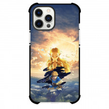 The Legend Of Zelda Phone Case For iPhone and Samsung Galaxy Devices - Princess Zelda And Link Breath Of The Wild Poster