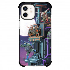 Teenage Mutant Ninja Turtles Phone Case For iPhone Samsung Galaxy Pixel OnePlus Vivo Xiaomi Asus Sony Motorola Nokia - Teenage Mutant Ninja Turtles Characters Top Of The Building
